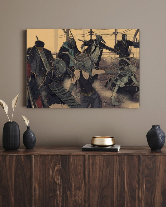 Retro Anime Kraft Paper Poster For Your Home Decor & Nostalgic Collector Lovers Gift