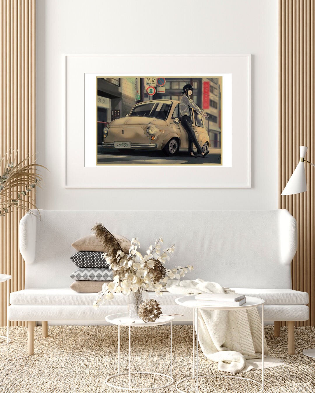 Retro Anime Kraft Paper Poster For Your Home Decor & Nostalgic Collector Lovers Gift