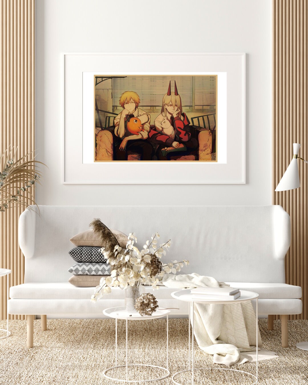 Retro Anime Kraft Paper Poster For Your Home Decor & Nostalgic Collector Lovers Gift
