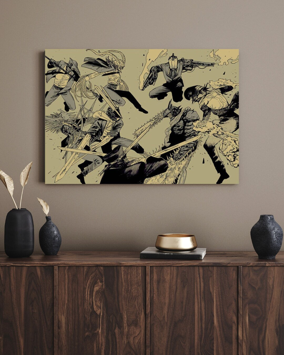 Retro Anime Kraft Paper Poster For Your Home Decor & Nostalgic Collector Lovers Gift