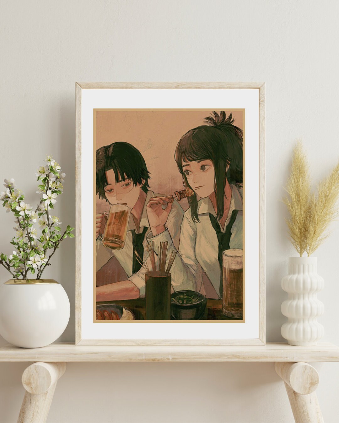 Retro Anime Kraft Paper Poster For Your Home Decor & Nostalgic Collector Lovers Gift