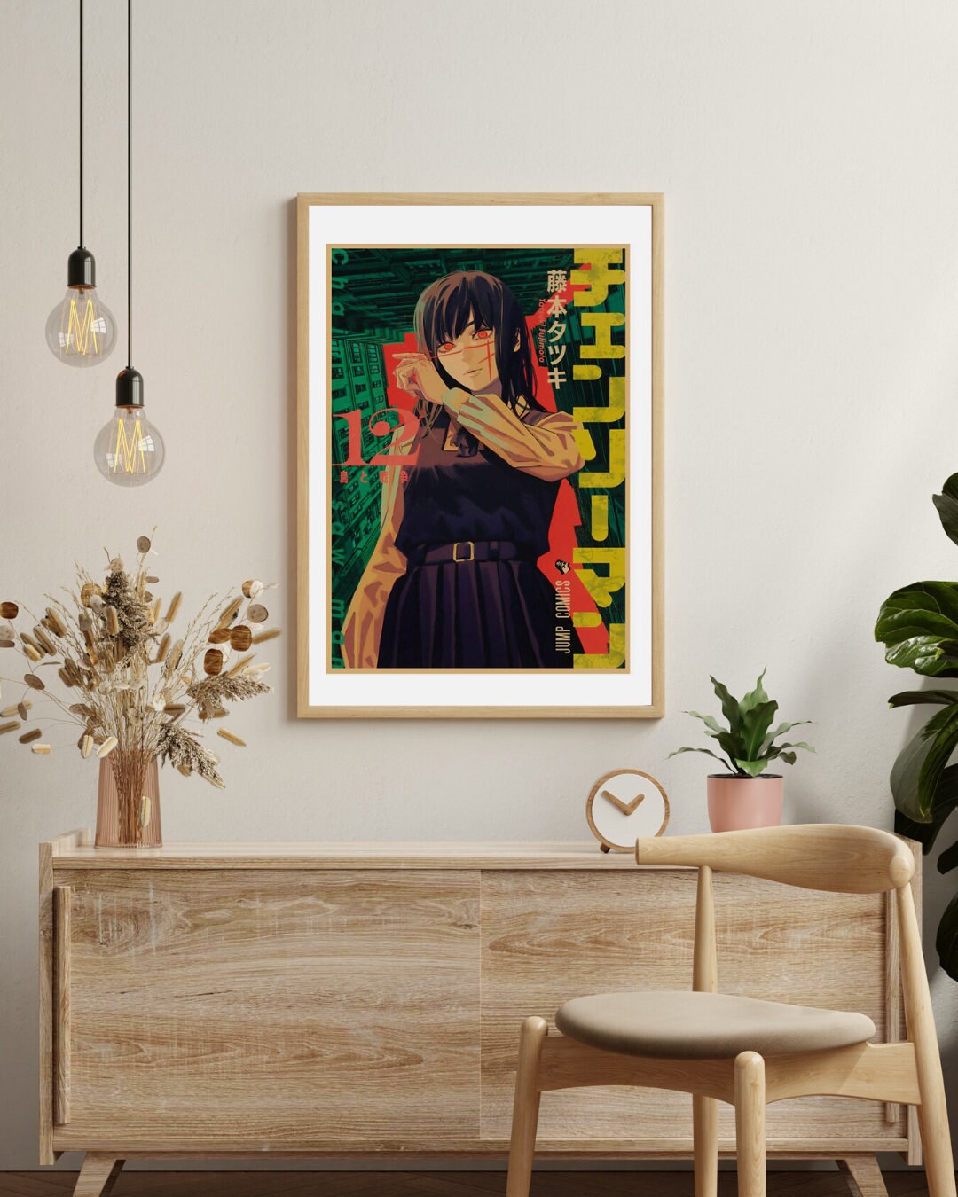 Retro Anime Kraft Paper Poster For Your Home Decor & Nostalgic Collector Lovers Gift