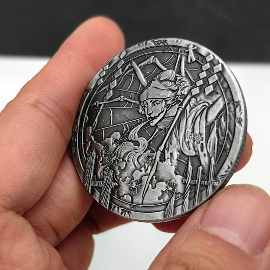 Nephila Coin For Collectors Lovers, Every Day Carry Decision Coin Or Challenge Coin
