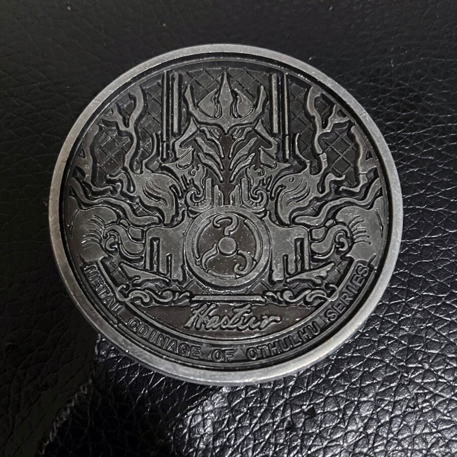 Cthulhu Coin For Collectors Lovers, Every Day Carry Decision Coin Or Challenge Coin