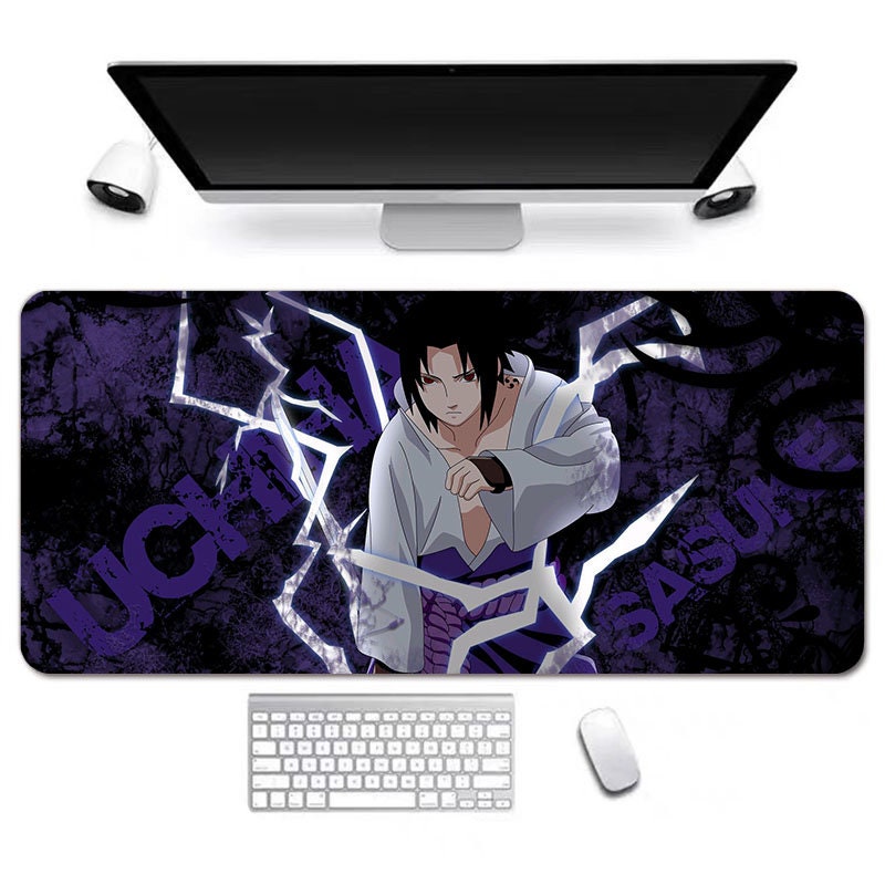 Retro Anime Desk Mat, Long Desk Mats, Aesthetic Gaming Mousepad, Christmas Birthday Gift Idea, Anime Game Mats, Gaming Mousepad