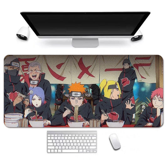 Retro Anime Desk Mat, Long Desk Mats, Aesthetic Gaming Mousepad, Christmas Birthday Gift Idea, Anime Game Mats, Gaming Mousepad