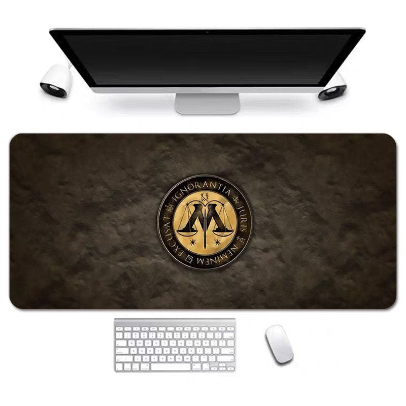 Magic School Anime Desk Mat, Long Desk Mats, Aesthetic Gaming Mousepad, Christmas Birthday Gift Idea, Anime Game Mats, Gaming Mousepad