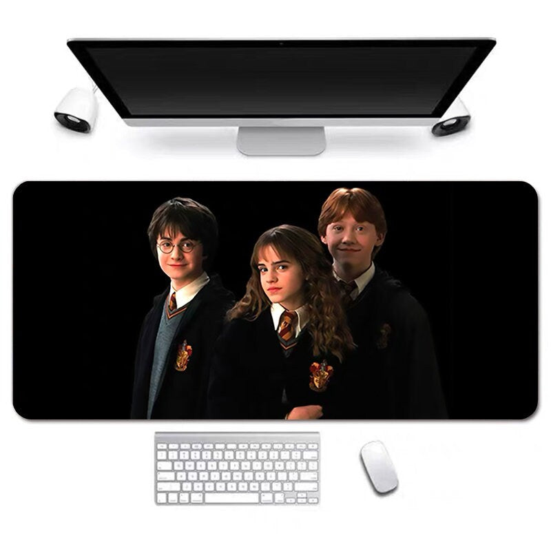 Magic School Anime Desk Mat, Long Desk Mats, Aesthetic Gaming Mousepad, Christmas Birthday Gift Idea, Anime Game Mats, Gaming Mousepad
