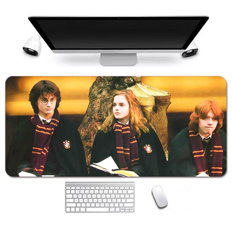 Magic School Anime Desk Mat, Long Desk Mats, Aesthetic Gaming Mousepad, Christmas Birthday Gift Idea, Anime Game Mats, Gaming Mousepad