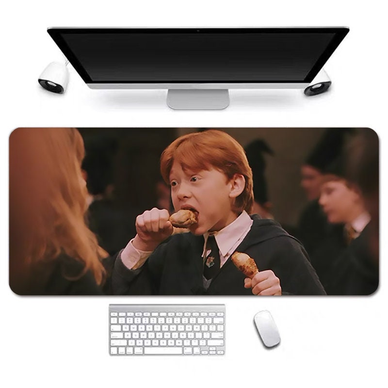 Magic School Anime Desk Mat, Long Desk Mats, Aesthetic Gaming Mousepad, Christmas Birthday Gift Idea, Anime Game Mats, Gaming Mousepad