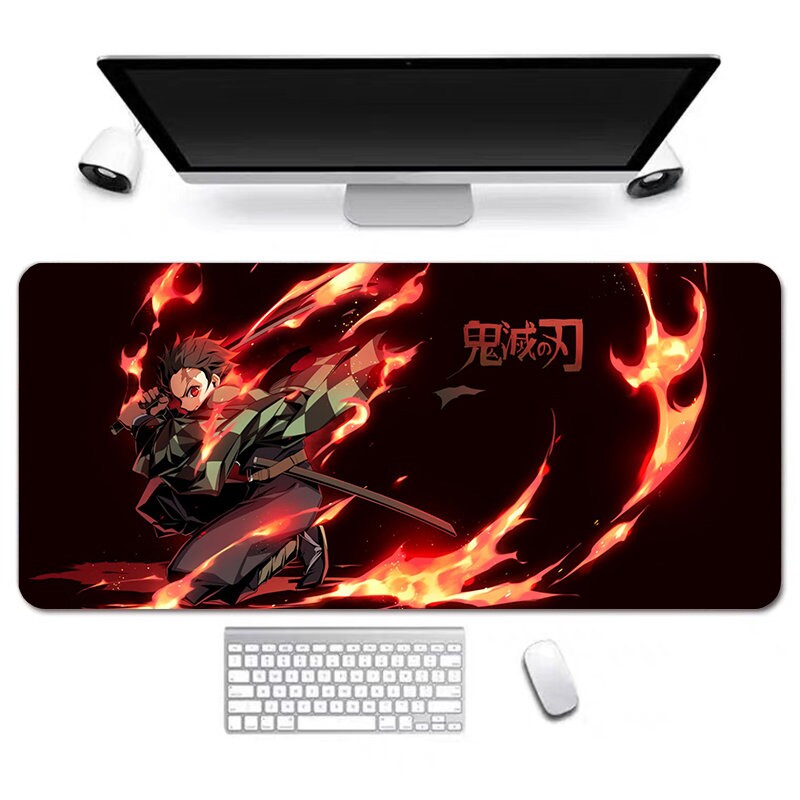 Anime Desk Mat, Long Desk Mats, Aesthetic Gaming Mousepad, Christmas Birthday Gift Idea, Anime Game Mats, Gaming Mousepad