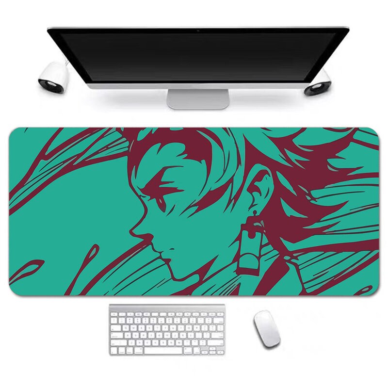 Anime Desk Mat, Long Desk Mats, Aesthetic Gaming Mousepad, Christmas Birthday Gift Idea, Anime Game Mats, Gaming Mousepad