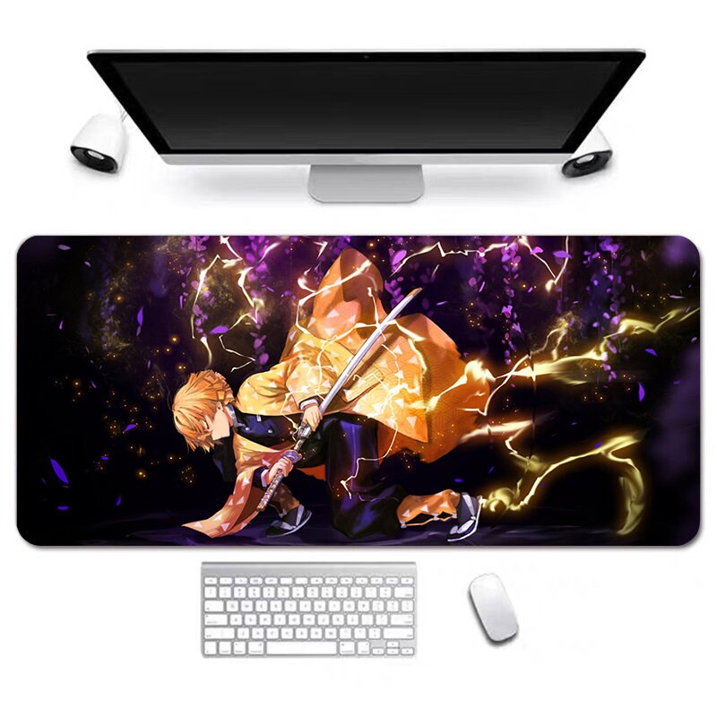 Anime Desk Mat, Long Desk Mats, Aesthetic Gaming Mousepad, Christmas Birthday Gift Idea, Anime Game Mats, Gaming Mousepad