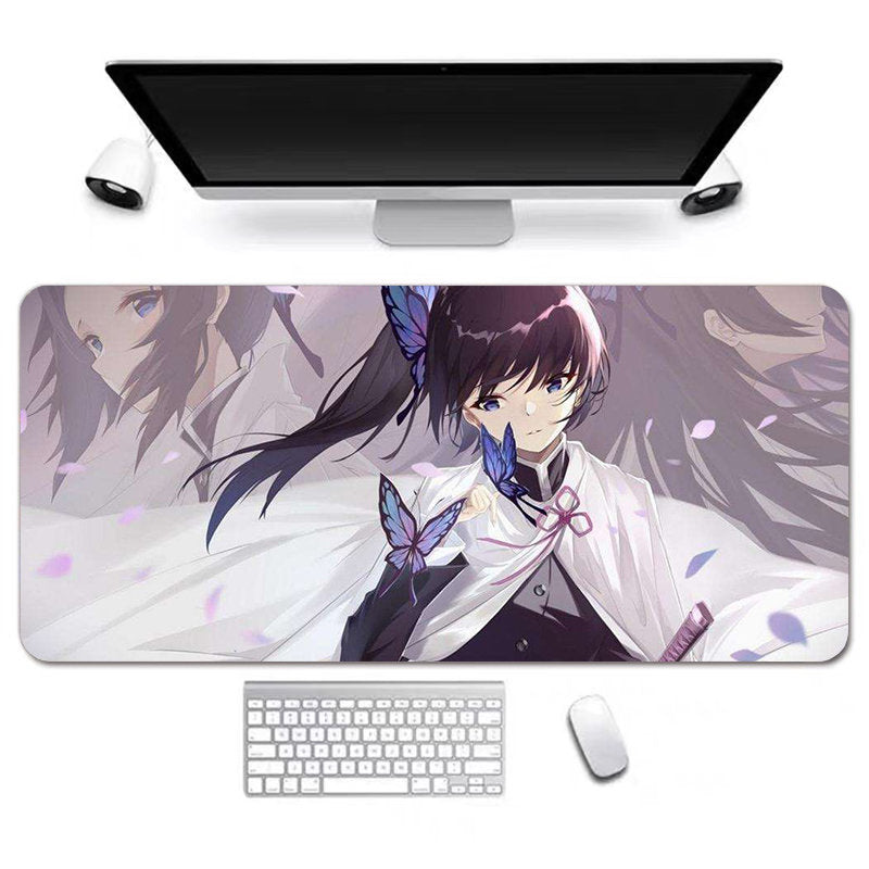 Anime Desk Mat, Long Desk Mats, Aesthetic Gaming Mousepad, Christmas Birthday Gift Idea, Anime Game Mats, Gaming Mousepad