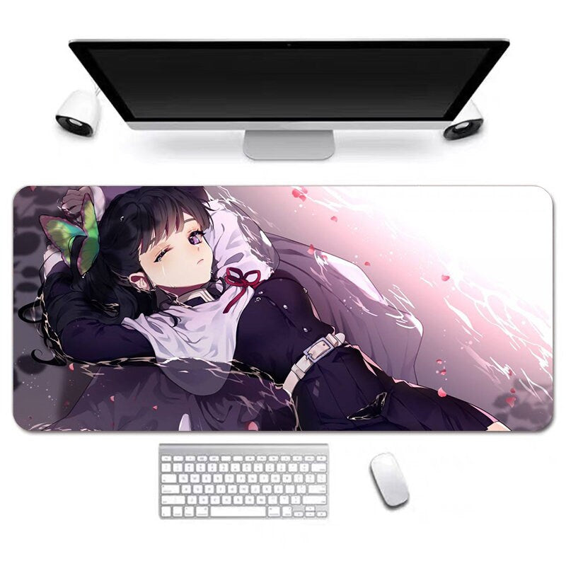 Anime Desk Mat, Long Desk Mats, Aesthetic Gaming Mousepad, Christmas Birthday Gift Idea, Anime Game Mats, Gaming Mousepad