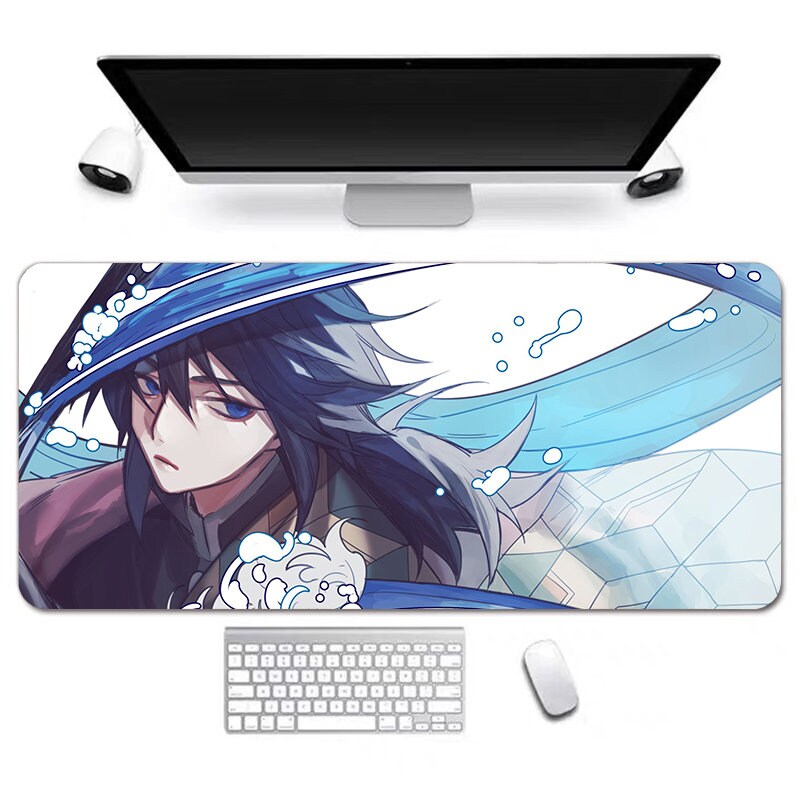 Anime Desk Mat, Long Desk Mats, Aesthetic Gaming Mousepad, Christmas Birthday Gift Idea, Anime Game Mats, Gaming Mousepad