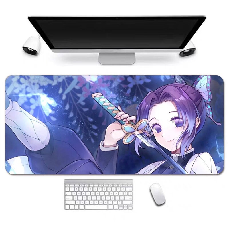 Anime Desk Mat, Long Desk Mats, Aesthetic Gaming Mousepad, Christmas Birthday Gift Idea, Anime Game Mats, Gaming Mousepad
