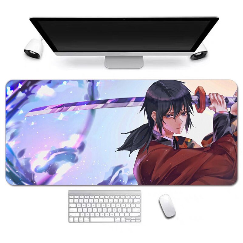 Anime Desk Mat, Long Desk Mats, Aesthetic Gaming Mousepad, Christmas Birthday Gift Idea, Anime Game Mats, Gaming Mousepad