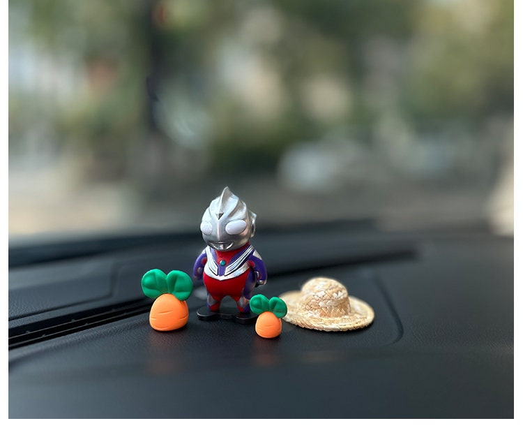 Anime Figurine Car Dashboard Decor, Standing Car Pendant Ornament, Car Interior Decoration