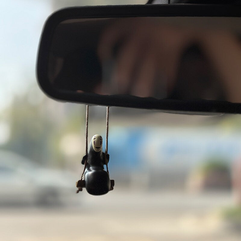 Cute Anime Car Pendant Ornament, Anime Man Car Interior Decoration, Rearview Mirror Car Pendant