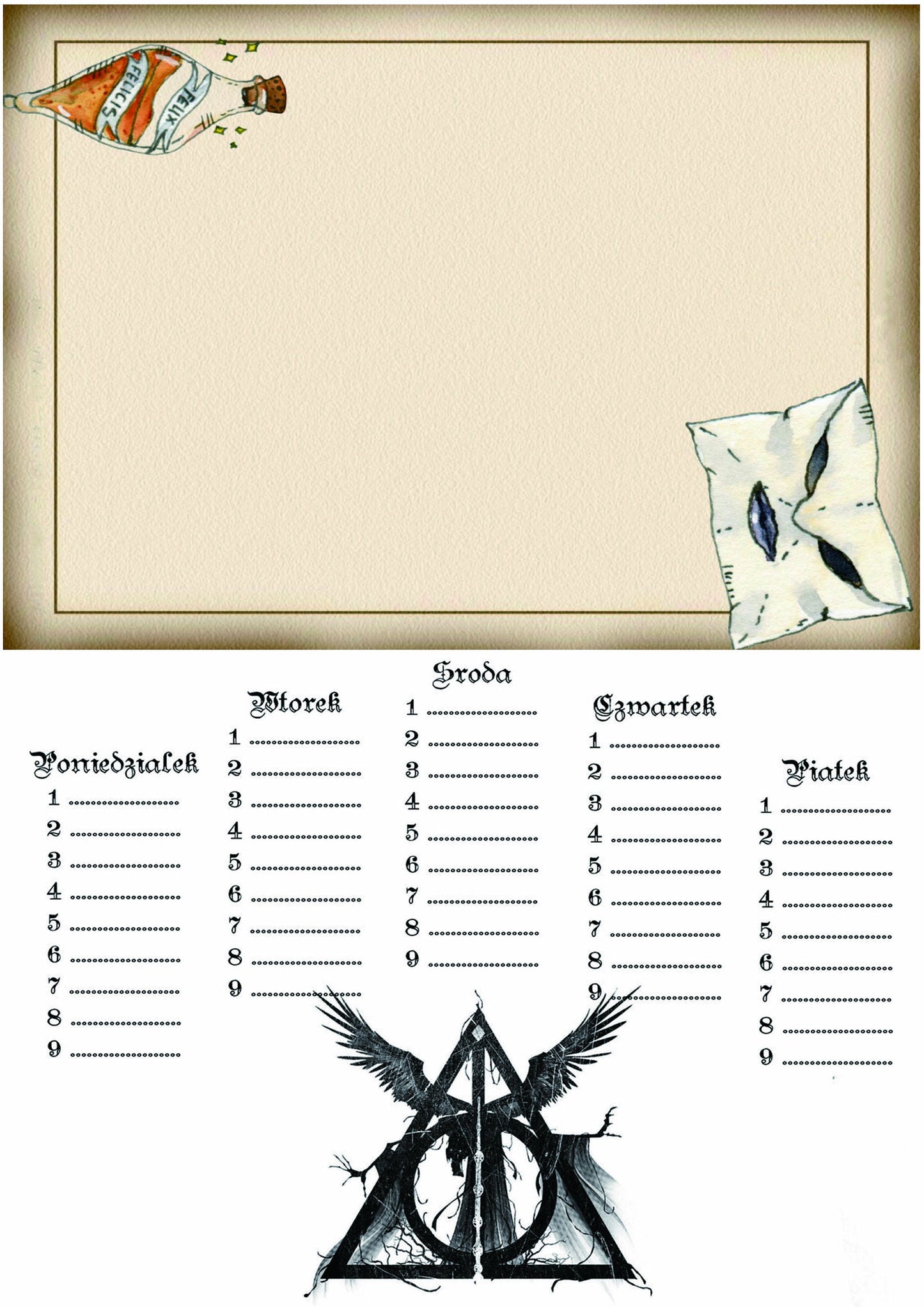Wizard School Junk Journal Scrapbook Paper For DIY Crafts, Retro Junk Journal Background Paper Pack Supplies