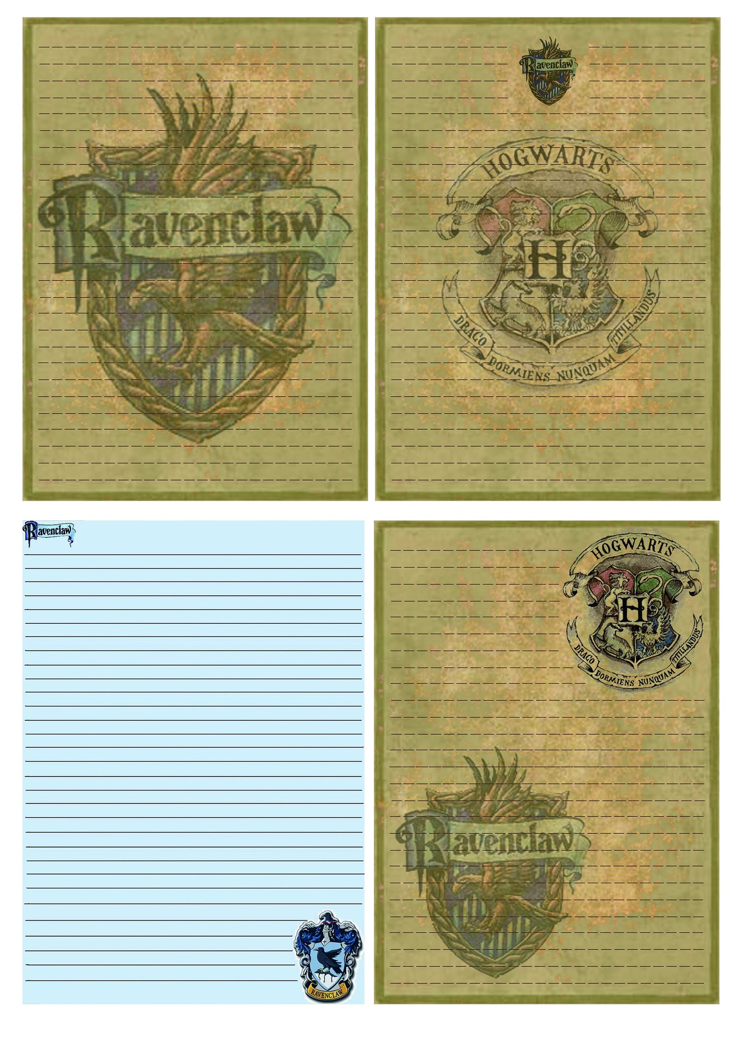 Wizard School Junk Journal Scrapbook Paper For DIY Crafts, Retro Junk Journal Background Paper Pack Supplies