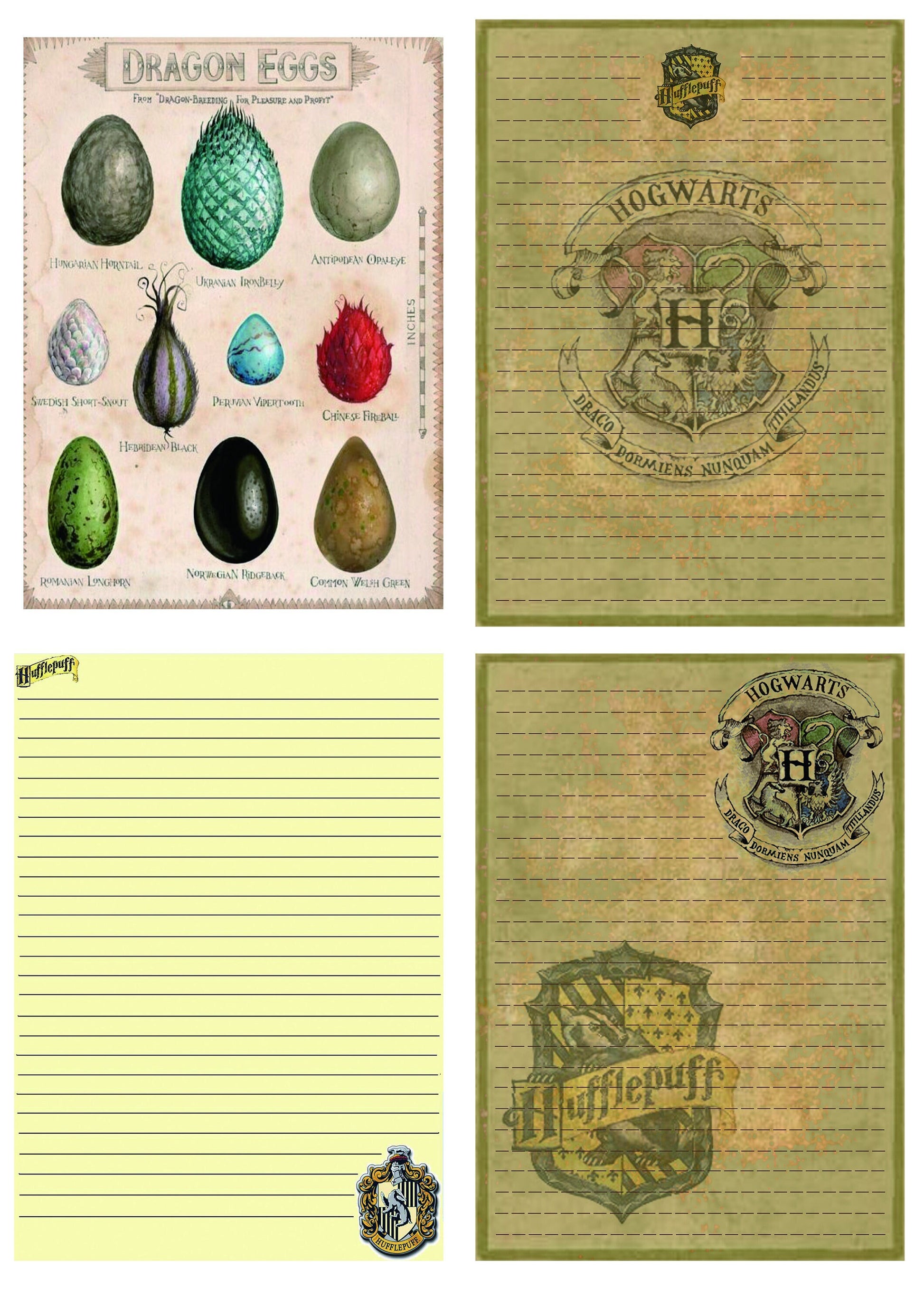 Wizard School Junk Journal Scrapbook Paper For DIY Crafts, Retro Junk Journal Background Paper Pack Supplies