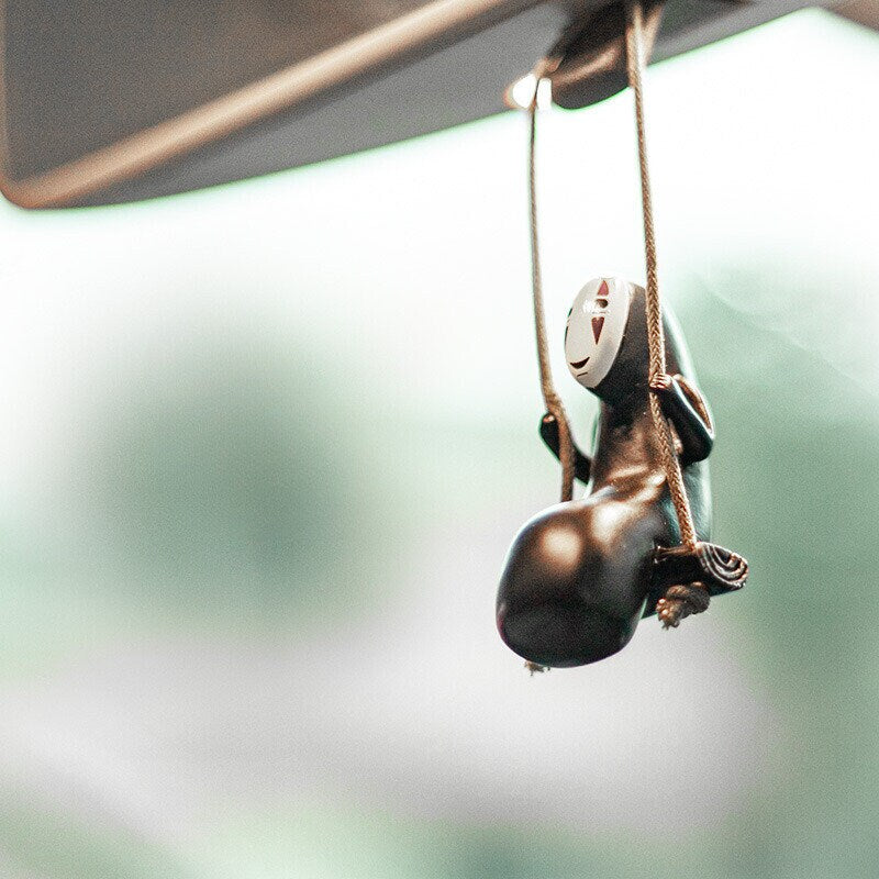 Cute Anime Car Pendant Ornament, Anime Man Car Interior Decoration, Rearview Mirror Car Pendant