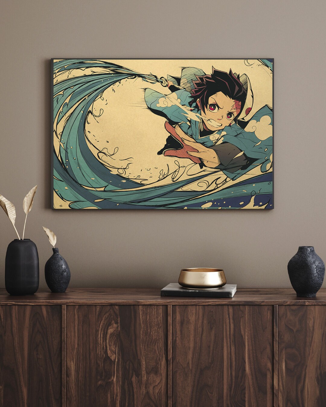 Retro Anime Kraft Paper Poster For Your Home Decor & Nostalgic Collector Lovers Gift