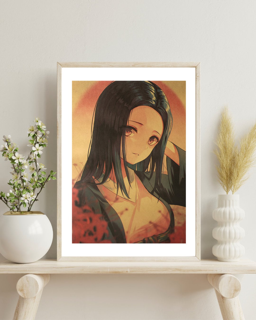 Retro Anime Kraft Paper Poster For Your Home Decor & Nostalgic Collector Lovers Gift