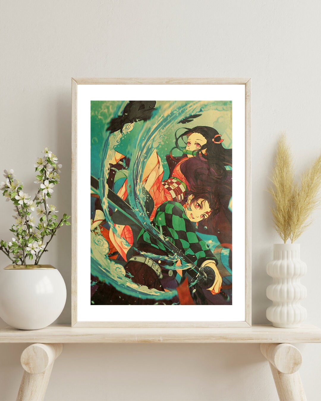 Retro Anime Kraft Paper Poster For Your Home Decor & Nostalgic Collector Lovers Gift