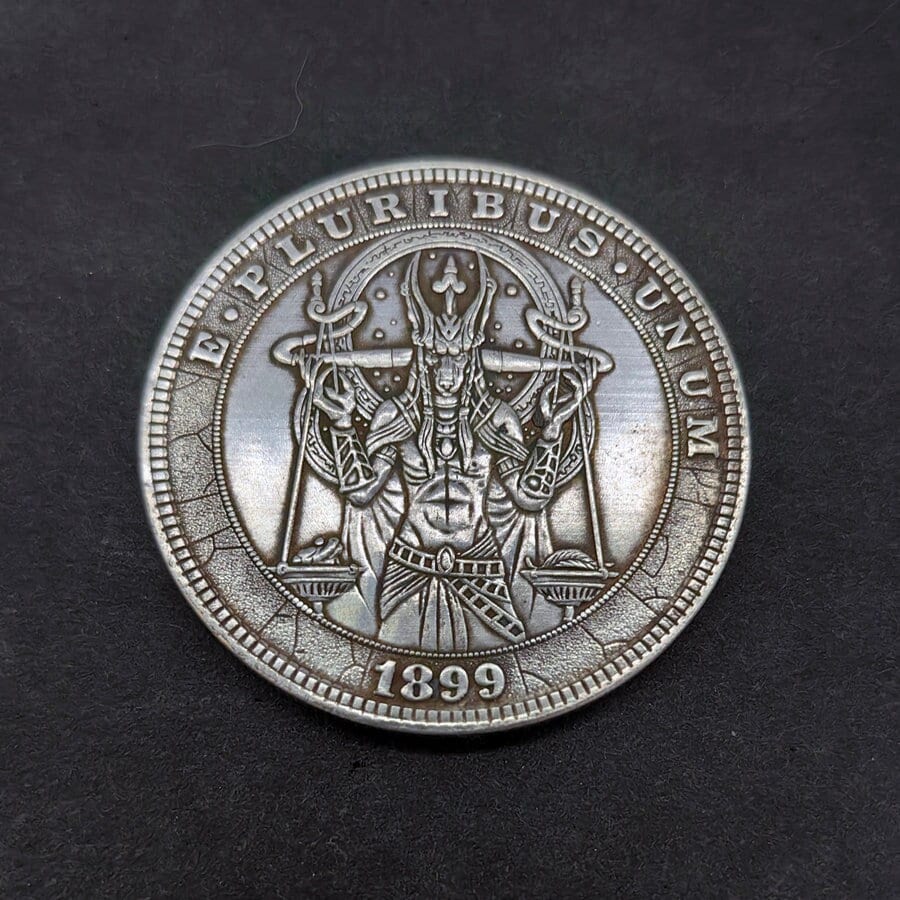 Horus Coin For Collectors Lovers, Every Day Carry Decision Coin Or Challenge Coin