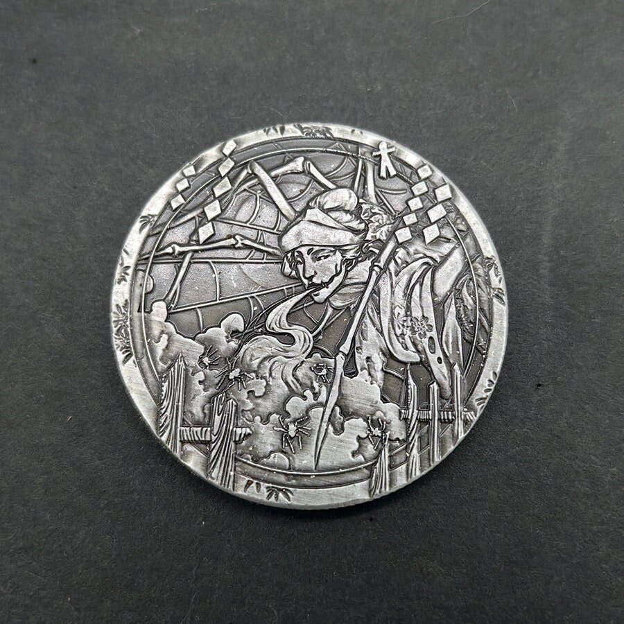 Nephila Coin For Collectors Lovers, Every Day Carry Decision Coin Or Challenge Coin