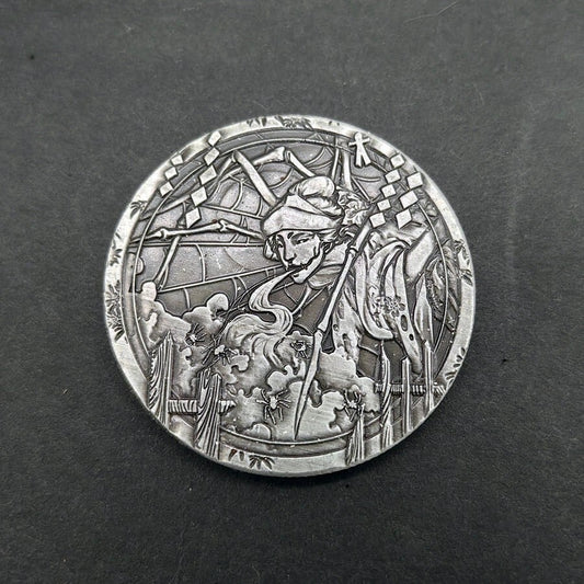 Nephila Coin For Collectors Lovers, Every Day Carry Decision Coin Or Challenge Coin