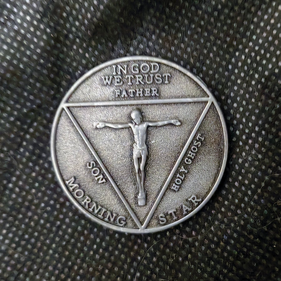 Demon Sheeps Head Coin For Collectors Lovers, Every Day Carry Decision Coin Or Challenge Coin