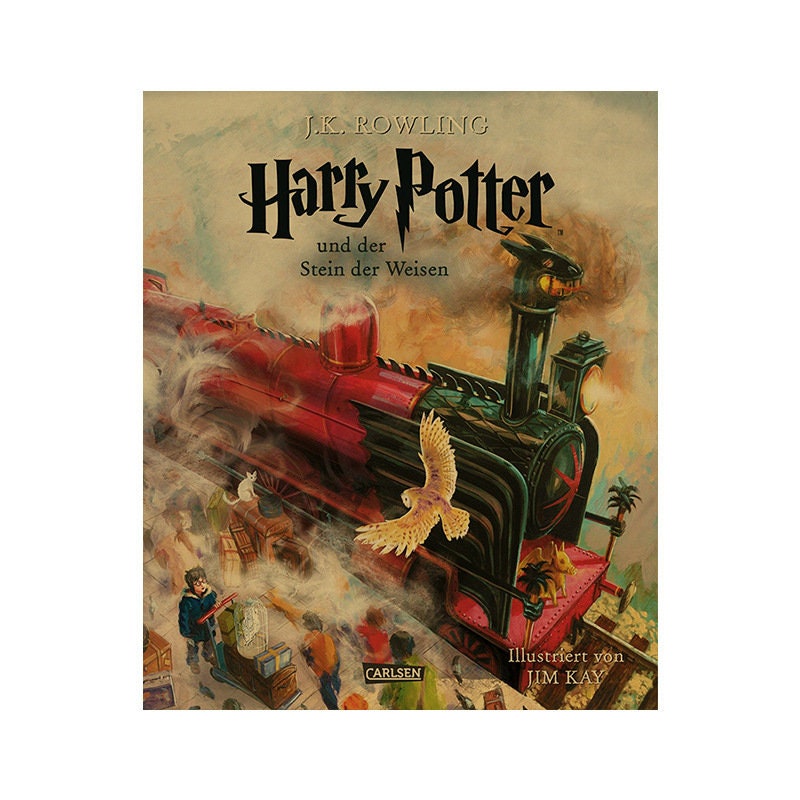 Wizard School Kraft Paper Poster For Your Home Decor & Nostalgic Collector Lovers Gift