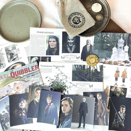 Wizard School Junk Journal Scrapbook Paper For DIY Crafts, Retro Junk Journal Background Paper Pack Supplies