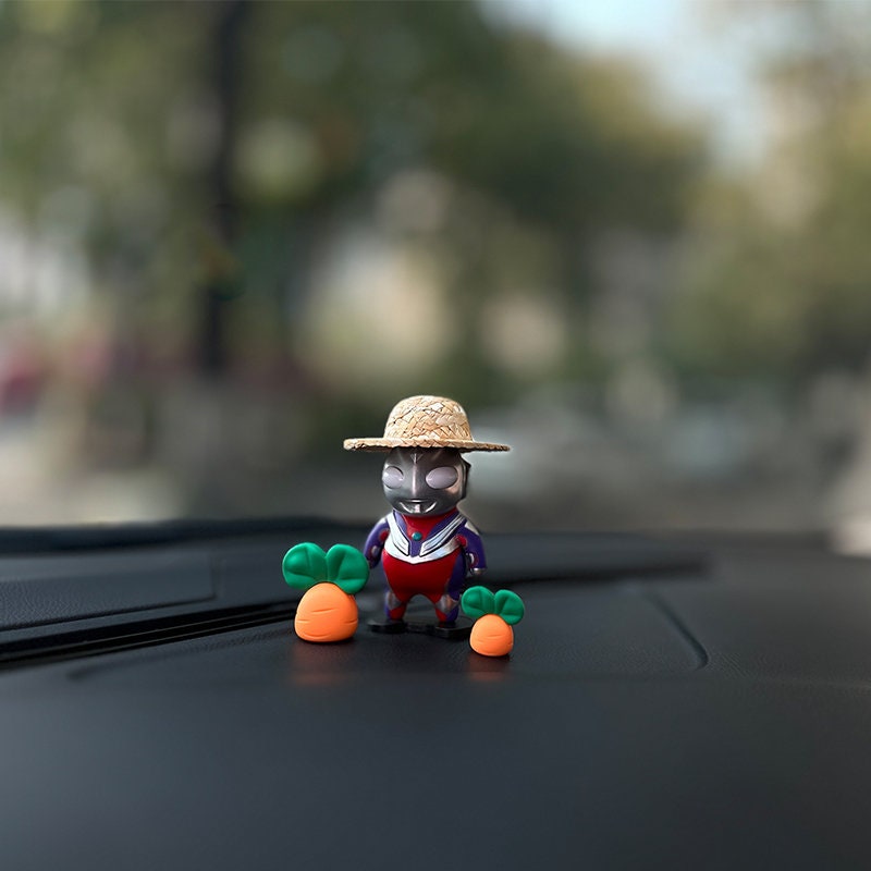 Anime Figurine Car Dashboard Decor, Standing Car Pendant Ornament, Car Interior Decoration