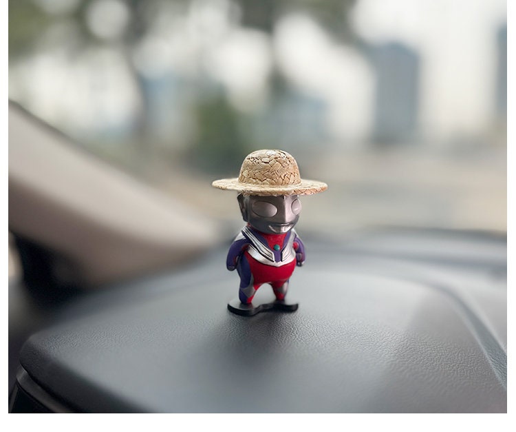 Anime Figurine Car Dashboard Decor, Standing Car Pendant Ornament, Car Interior Decoration