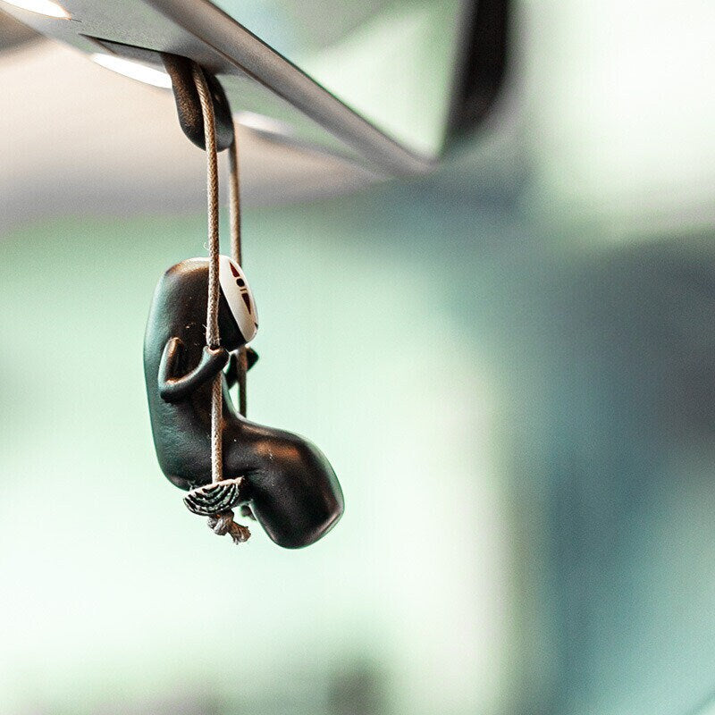 Cute Anime Car Pendant Ornament, Anime Man Car Interior Decoration, Rearview Mirror Car Pendant