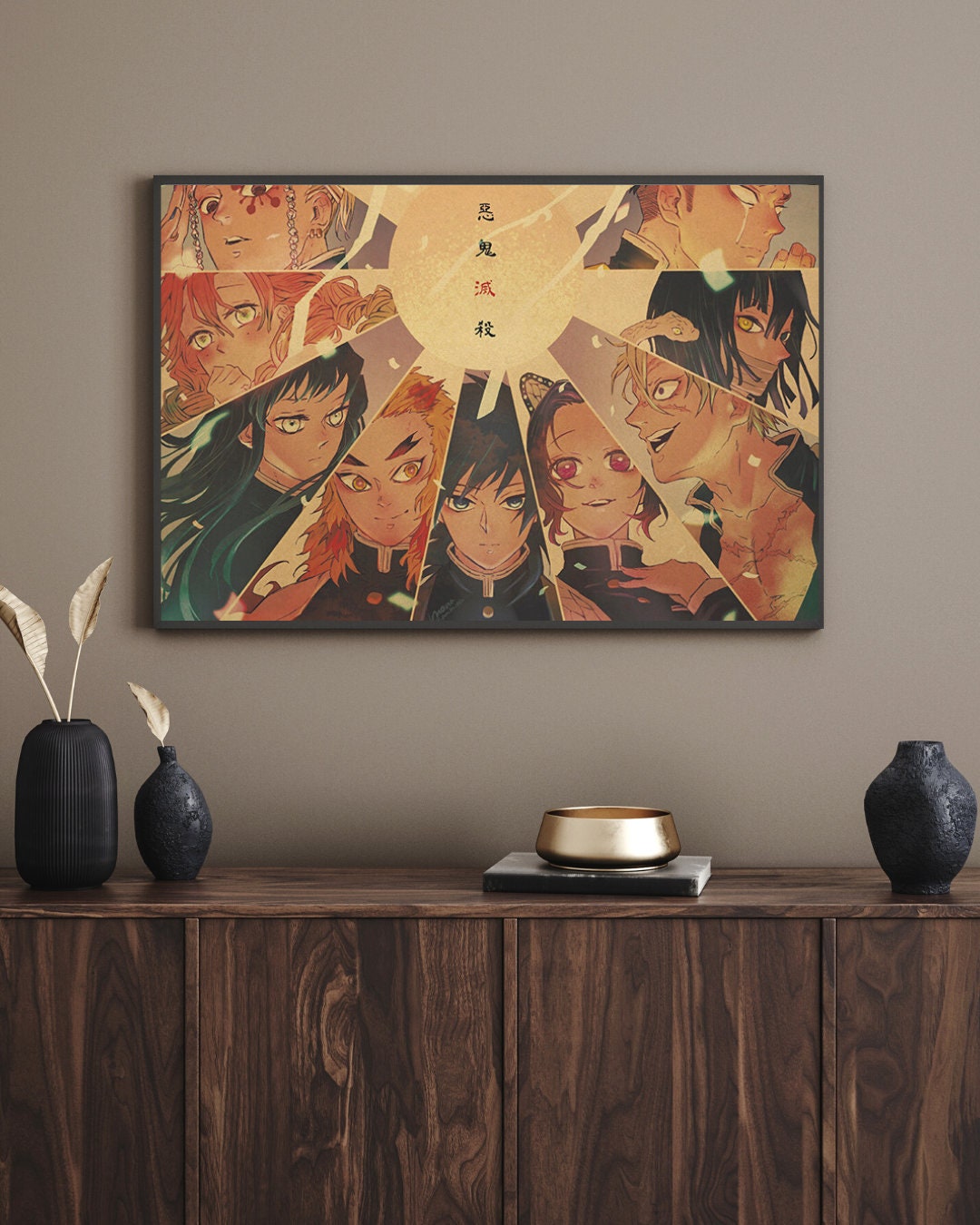Retro Anime Kraft Paper Poster For Your Home Decor & Nostalgic Collector Lovers Gift
