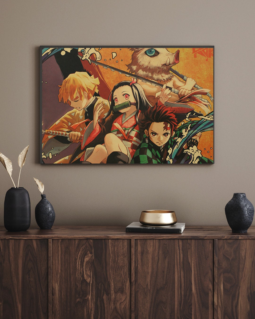 Retro Anime Kraft Paper Poster For Your Home Decor & Nostalgic Collector Lovers Gift