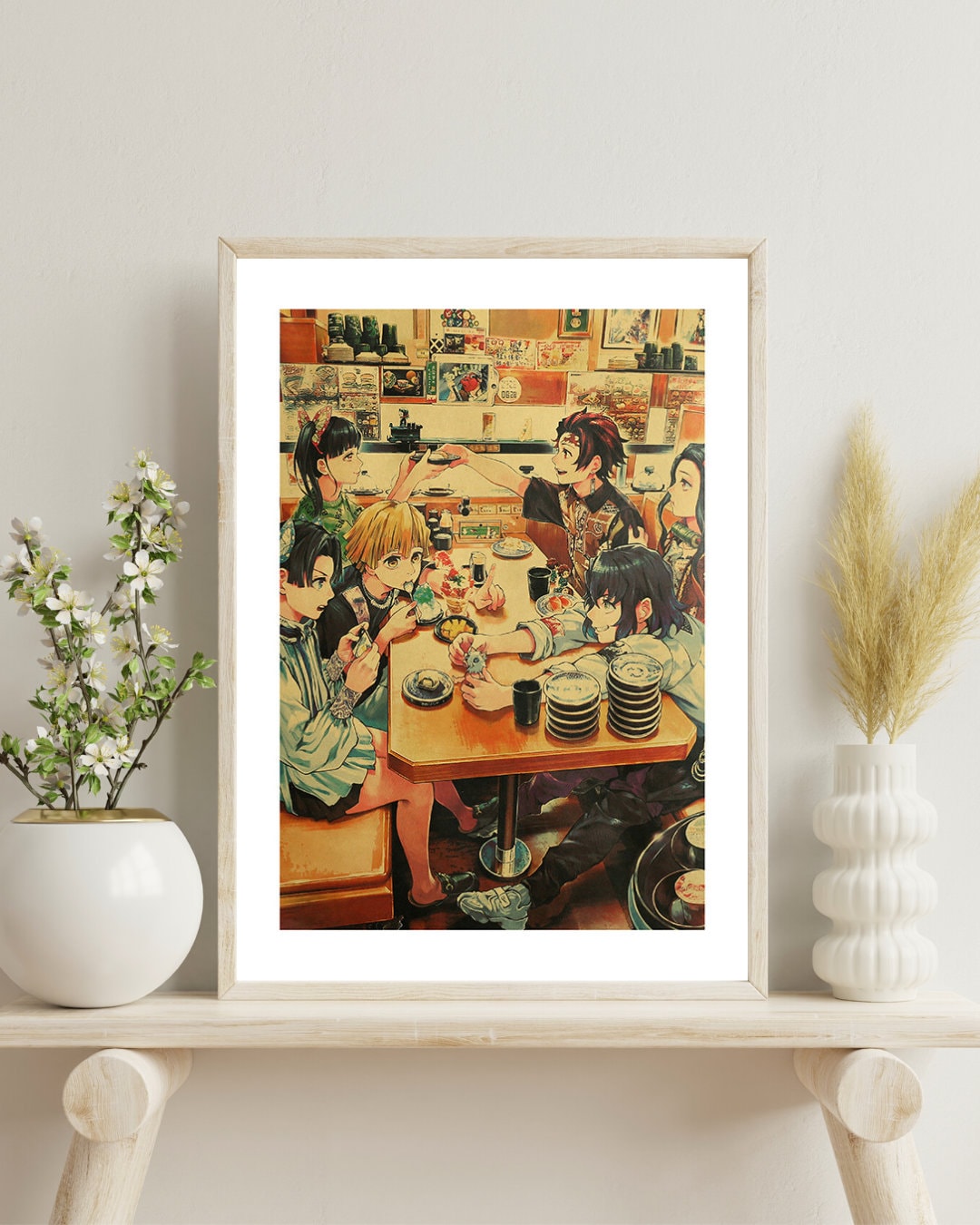 Retro Anime Kraft Paper Poster For Your Home Decor & Nostalgic Collector Lovers Gift