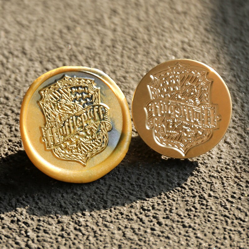 Wizarding School Wax Seal Stamp, Magic School Sealing Wax Stamp, Wizard School Metal Stamp Head, Wedding Invitations Wax Seal Kit