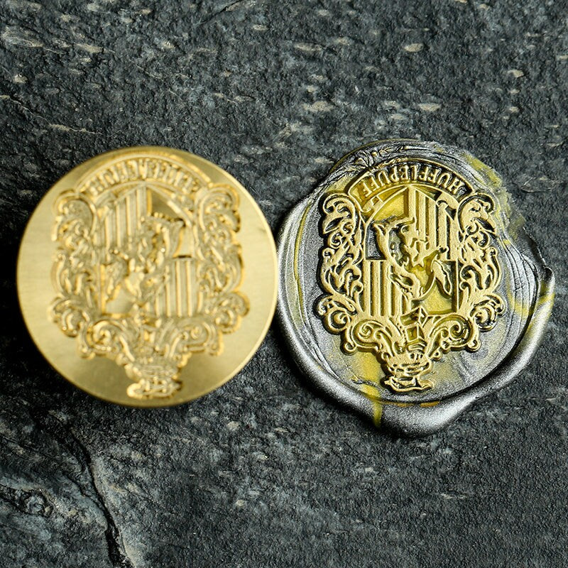 Wizarding School Wax Seal Stamp, Magic School Sealing Wax Stamp, Wizard School Metal Stamp Head, Wedding Invitations Wax Seal Kit
