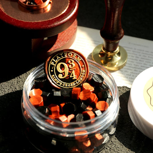 Wizarding School Wax Seal Stamp, Magic School Sealing Wax Stamp, Wizard School Metal Stamp Head, Wedding Invitations Wax Seal Kit