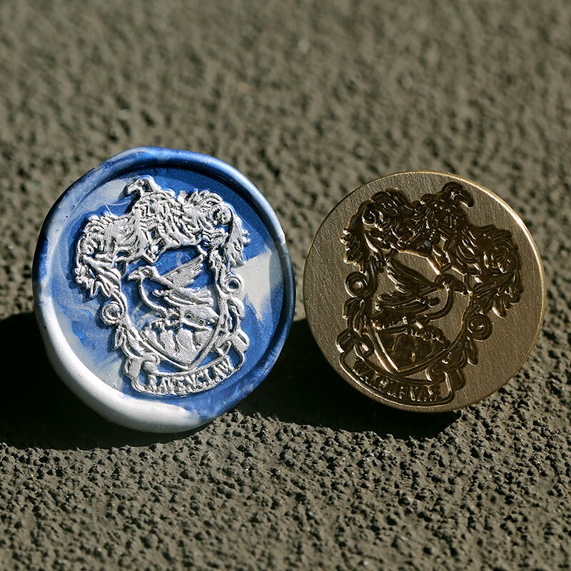 Wizarding School Wax Seal Stamp, Magic School Sealing Wax Stamp, Wizard School Metal Stamp Head, Wedding Invitations Wax Seal Kit