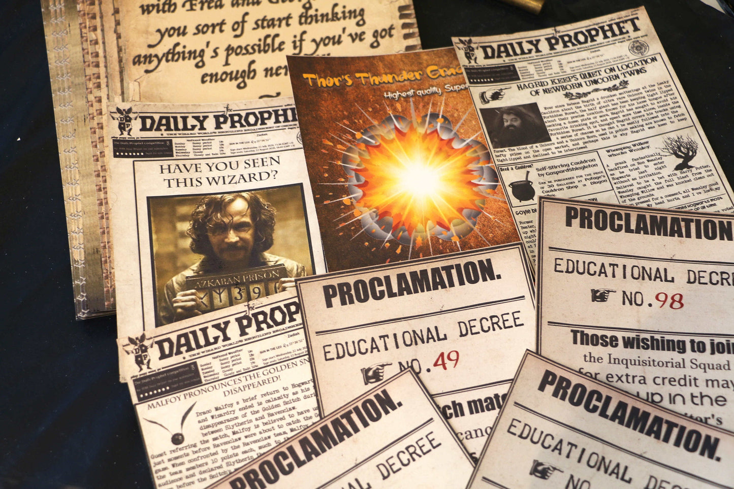 Wizard School Junk Journal Scrapbook Paper For DIY Crafts, Retro Junk Journal Background Paper Pack Supplies