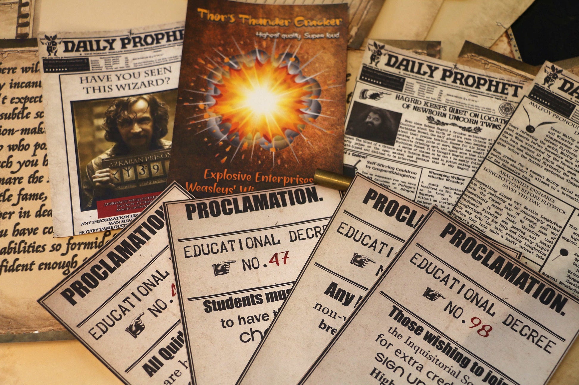 Wizard School Junk Journal Scrapbook Paper For DIY Crafts, Retro Junk Journal Background Paper Pack Supplies