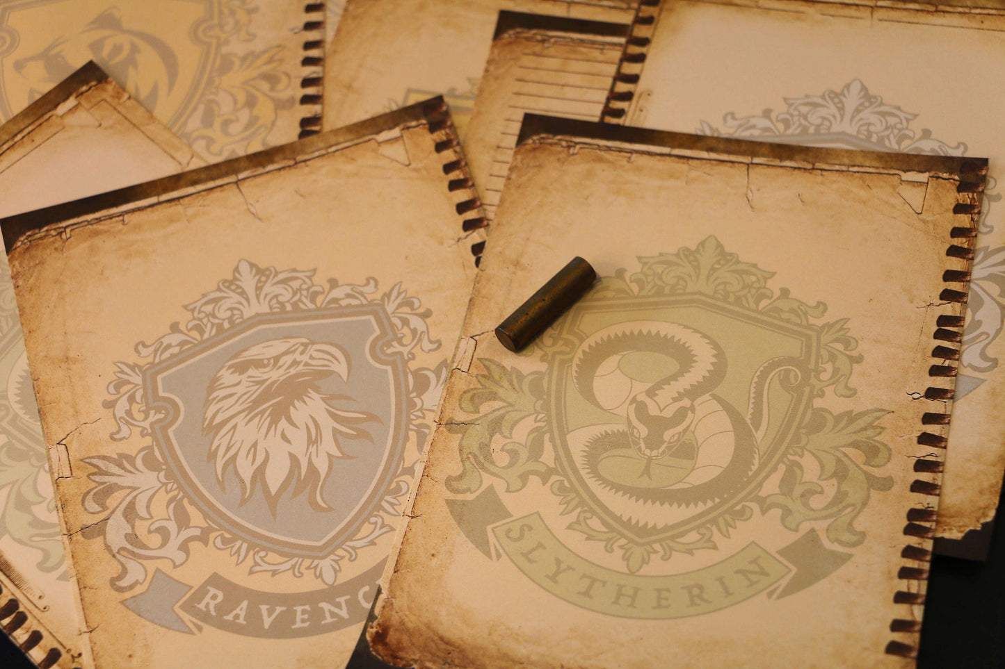 Wizard School Junk Journal Scrapbook Paper For DIY Crafts, Retro Junk Journal Background Paper Pack Supplies